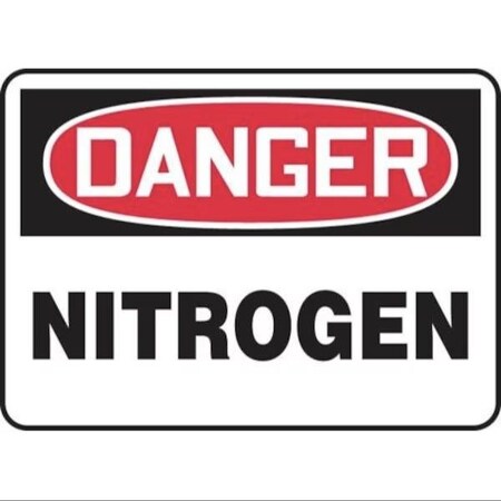 Accuform OSHA DANGER SAFETY SIGN NITROGEN FRMCHL213VP FRMCHL213VP